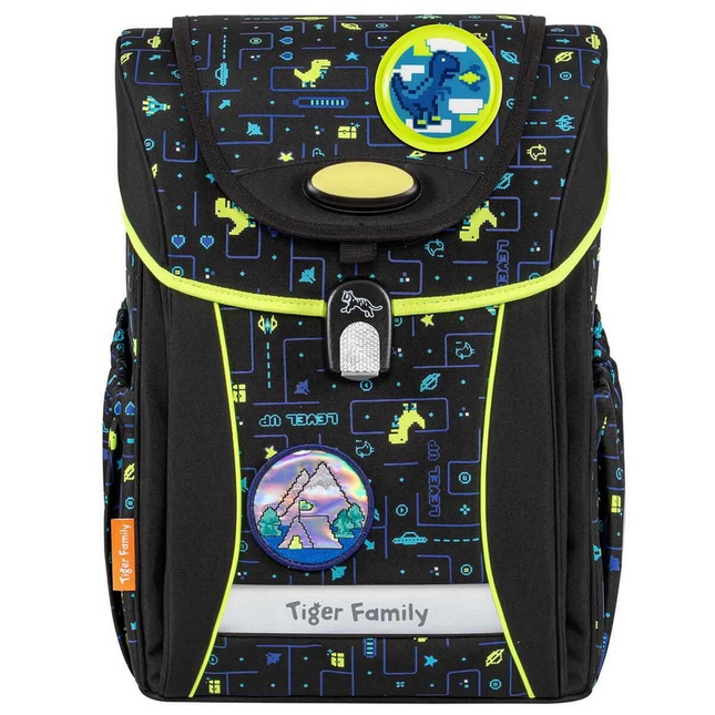 Illuminated Dinosaur Patterned School Bag