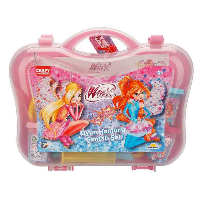 Winx Bag Play Dough Set 200 gr 20 Pieces