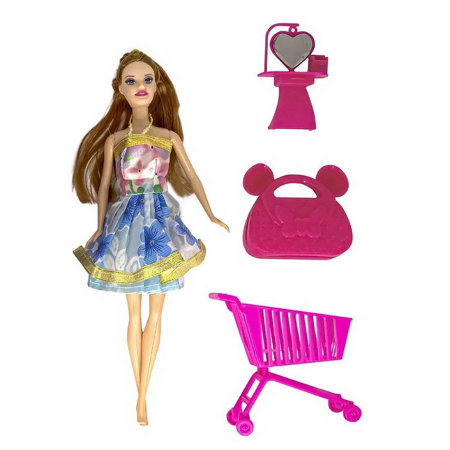 Oydaş Anlily Market with Trolley and Bag