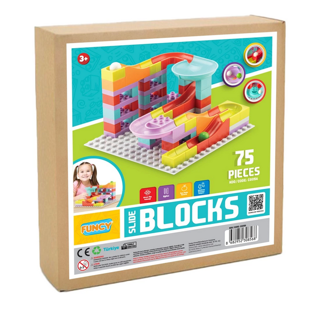 Slide Blocks 75 Pieces