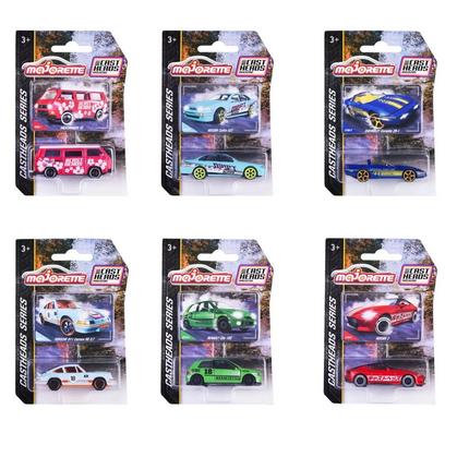 Majorette Castheads Series