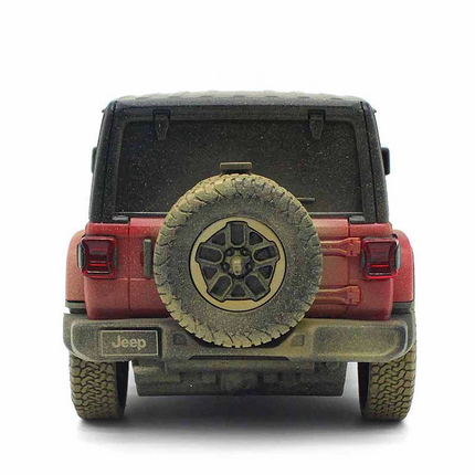 1:24 Jeep Wrangler Rubicon Muddy Remote Control Car