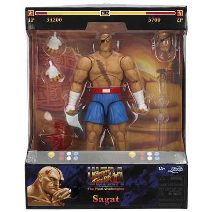 Street Fighter ll Sagat Figure