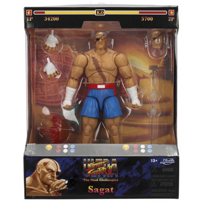 Street Fighter ll Sagat Figure