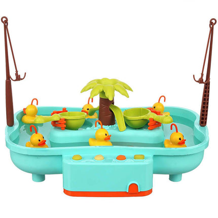 Battery-Operated Duck Catching Game with Pool