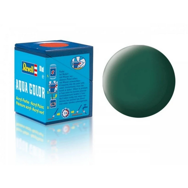 Aqua Color Sea Green - Matte Paint - 18 ml