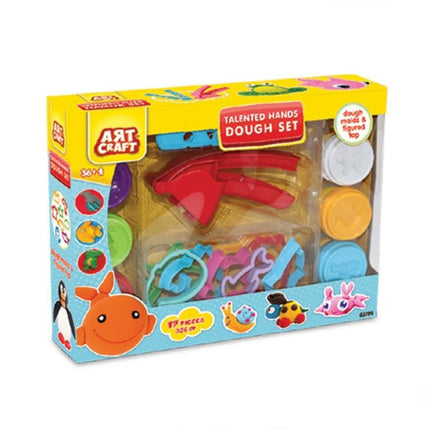 Dede Art Craft Talented Hands Dough Set 17 Pieces 336 Gr