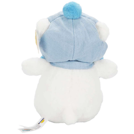 Plush Polar Bear with Hat and Scarf 30 cm S00004773