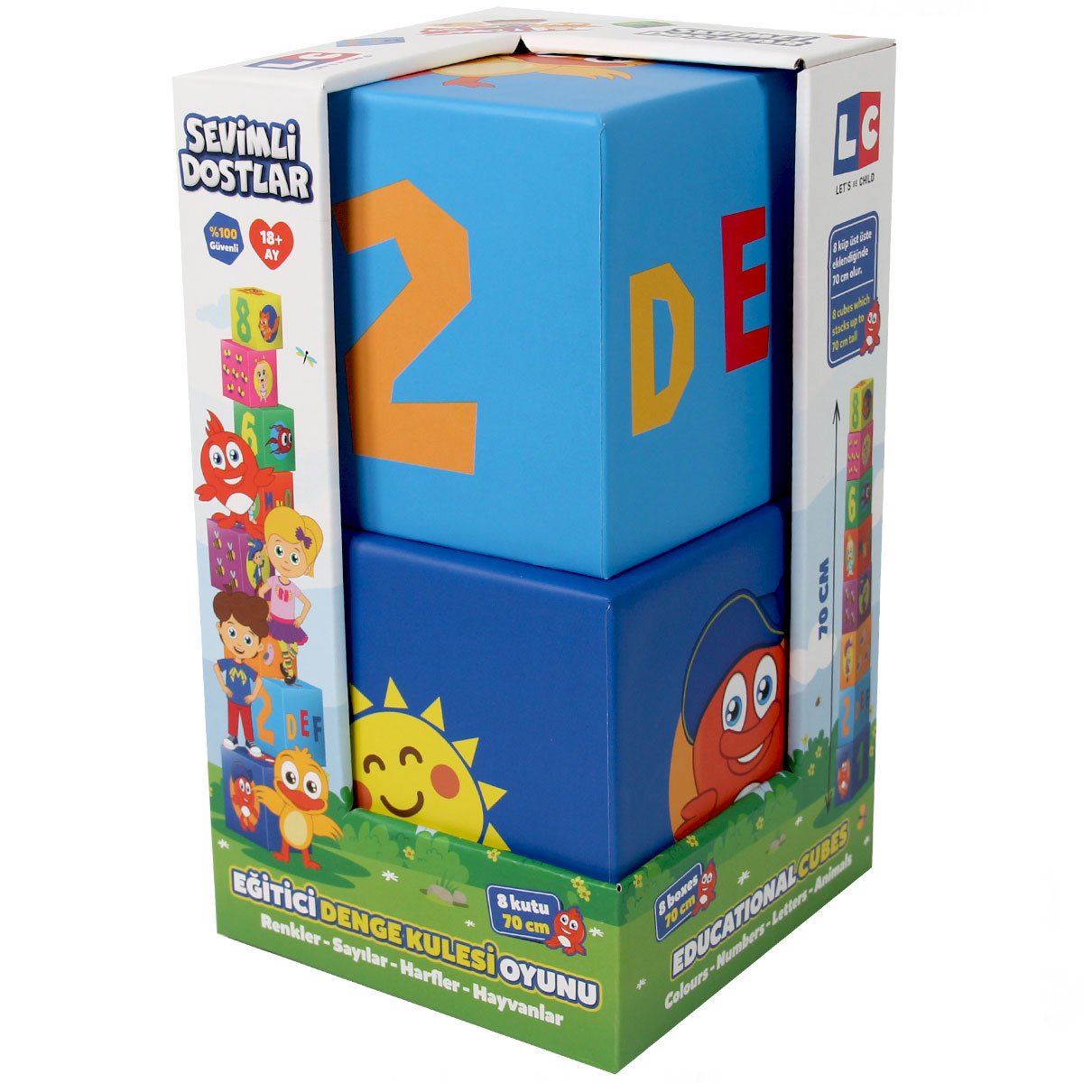 Lovely Friends Educational Balance Tower Game