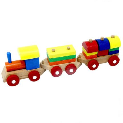 Playwood Educational Wooden Puzzle Train