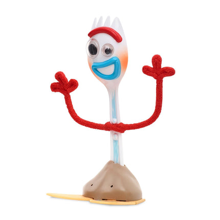 Disney Store Official Forky Talking Action Figure from Toy Story - Features Sounds and Phrases from The Movies - Interacts with Other Figures and Toys
