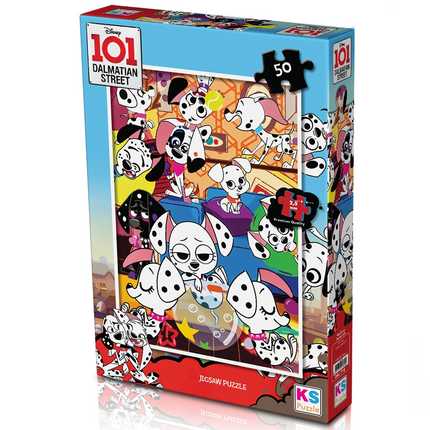 KS 101 Dalmatian 50 Piece Puzzle