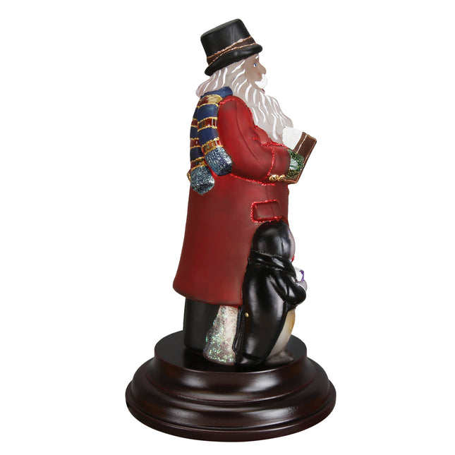 Caroling Santa Night Light