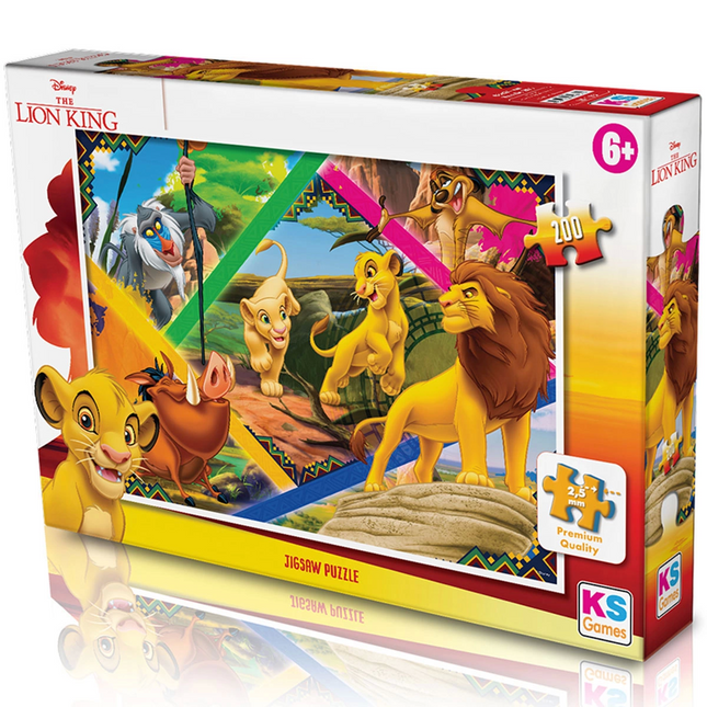 KS Lion King Puzzle 200 Pieces