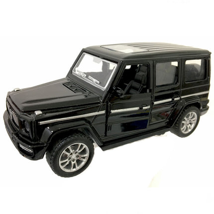 Metal Pull Back Jeep on Display