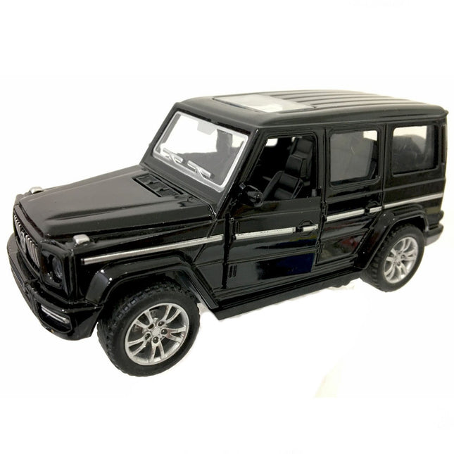 Metal Pull Back Jeep on Display