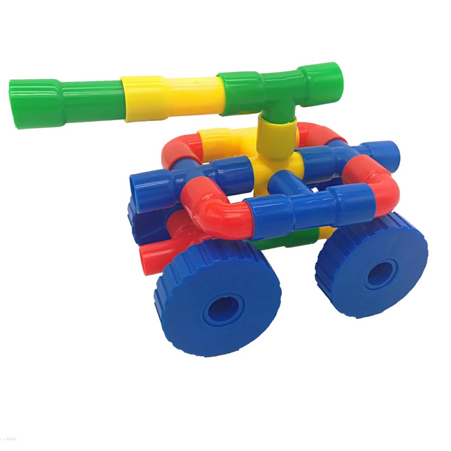 Wheeled Pipe Lego 72 Pieces