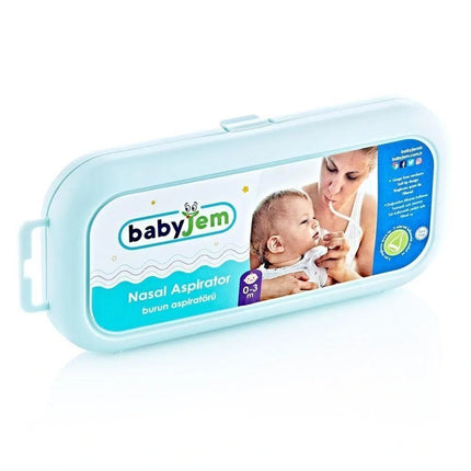 Babyjem Hijyenik Bebek Burun Temizleyici Aspiratör Seti 3 Adet Yedek Uç Hediyeli