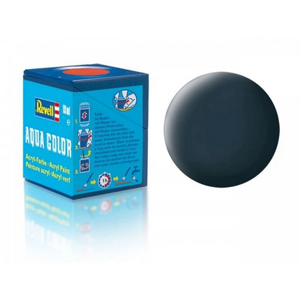 Aqua Color Granite Gray - Matte Paint - 18 ml