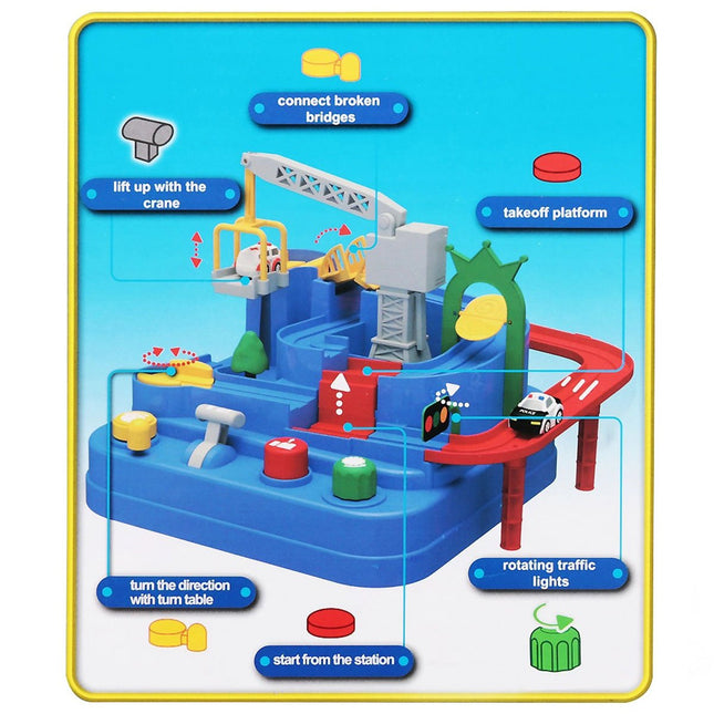 Mechanical Mobile City Rescue Set