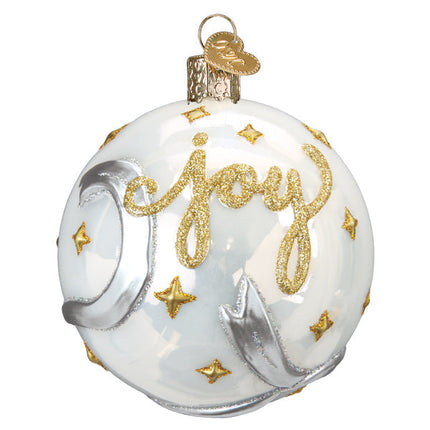 Peace &amp; Joy Round Ornament