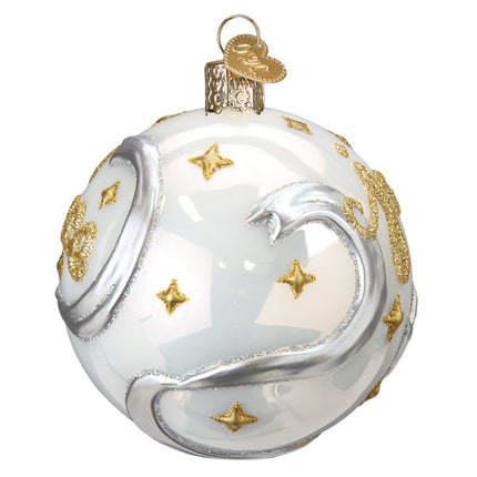 Peace &amp; Joy Round Ornament
