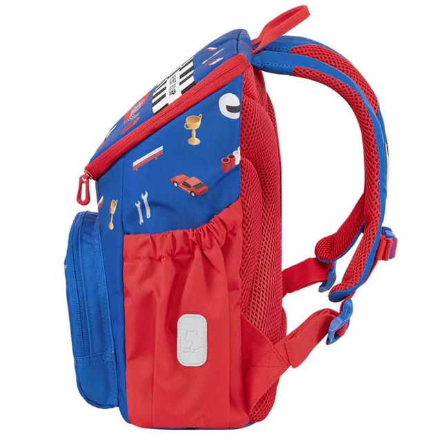 Blue and Red Kindergarten Bag