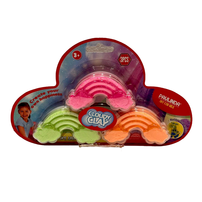 Paulinda Slime Super Cloudy Clay 3 Pieces S00095812