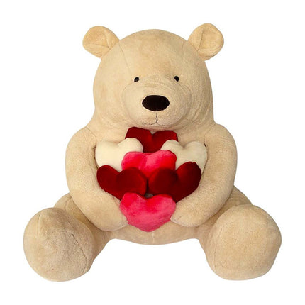 Arne Bear Plush with Heart 92 cm