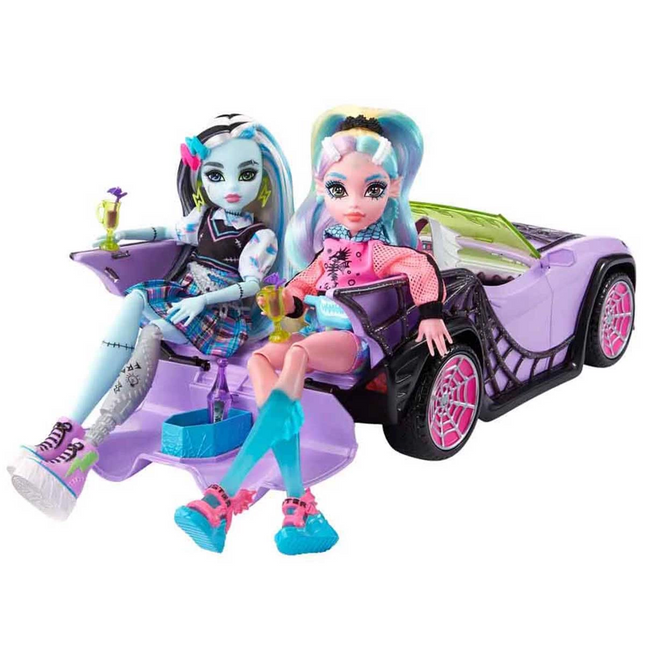 Monster High Ghoul Mobile Flashy Car HHK63