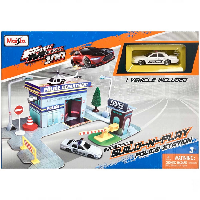 Maisto Fresh Metal Build N Play Game Set