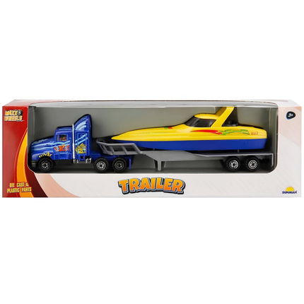 Maxx Wheels Truck and Tractor Set