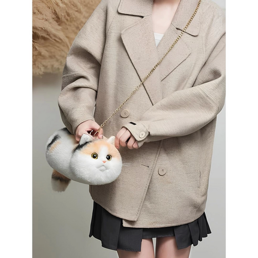 B&D Cat Handbag Yellow