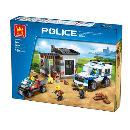 Wange Mountaineer Police Unit 380 Pieces