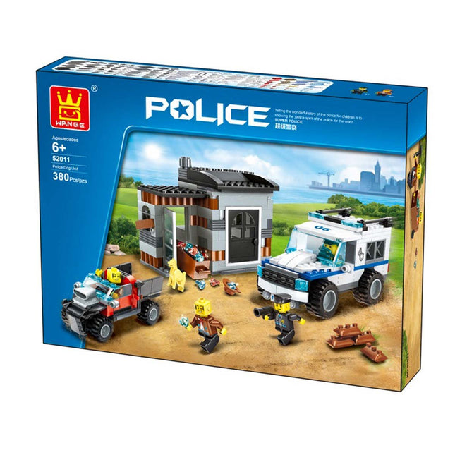 Wange Mountaineer Police Unit 380 Pieces