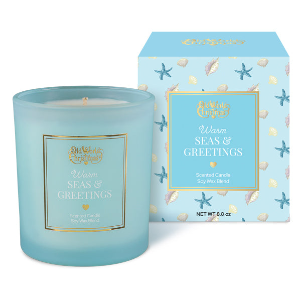 Warm Seas &amp; Greetings Candle