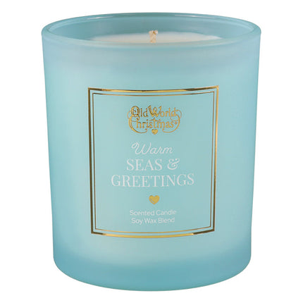 Warm Seas &amp; Greetings Candle