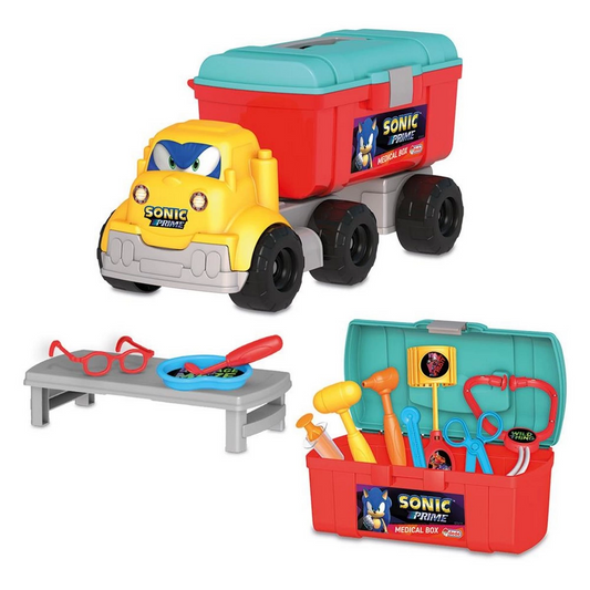 Sonic Prime Doctor Truck Set 12 Pieces