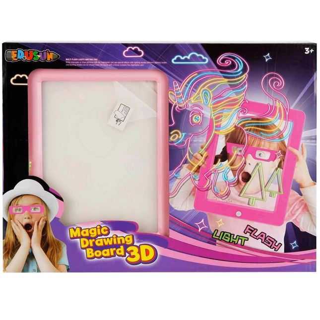 3D Doodle Magic Pink Writing Board