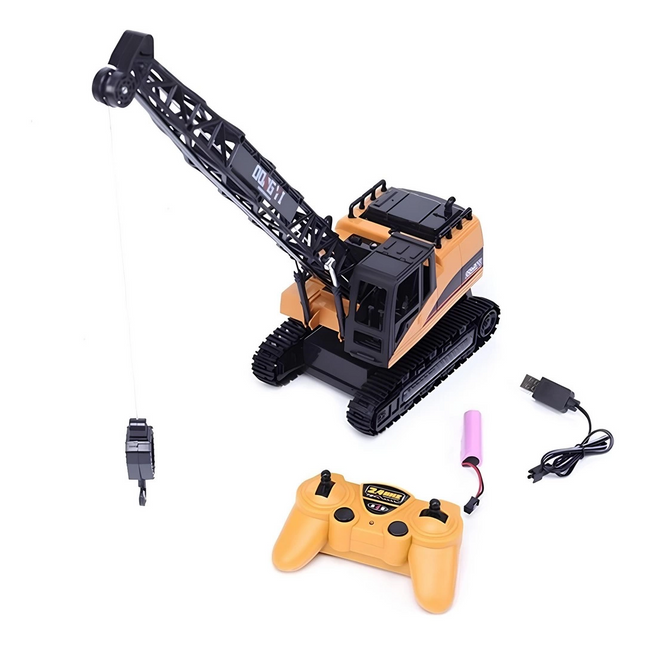 Full Functional Battery-Powered Crane