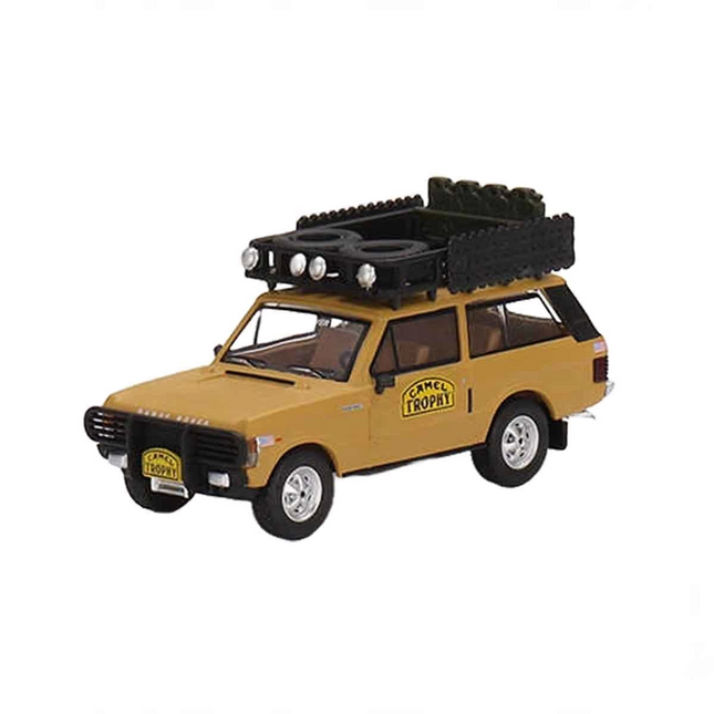 Mini GT 1:64 Range Rover 1982 Camel Trophy Papua New Guinea Team USA