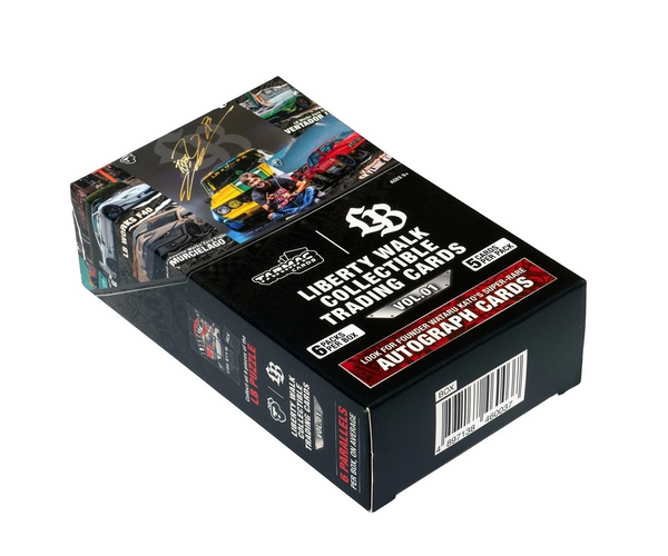 Tarmac Cards Liberty Walk Collectible Cards Volume 01 Box TC-LBC