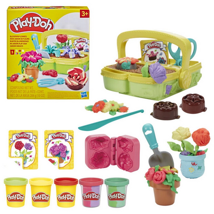 Play-Doh Colorful Flowers Botanical Play Set
