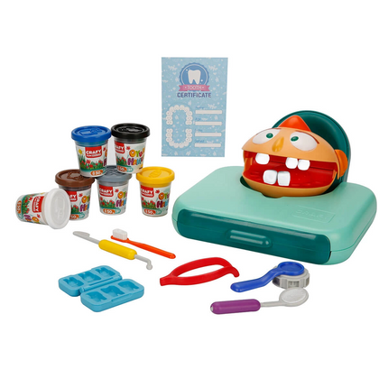Dr. Toothy Play Dough Set 15 Pieces