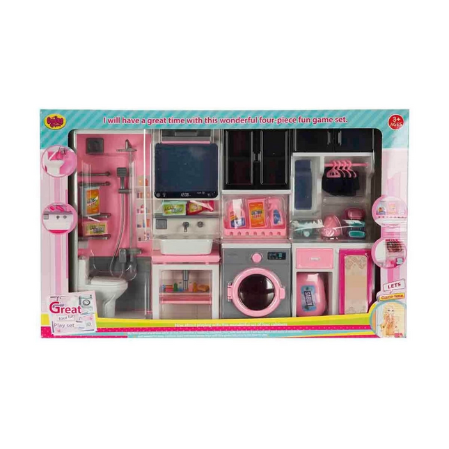 4-Piece Bathroom Set in a Box