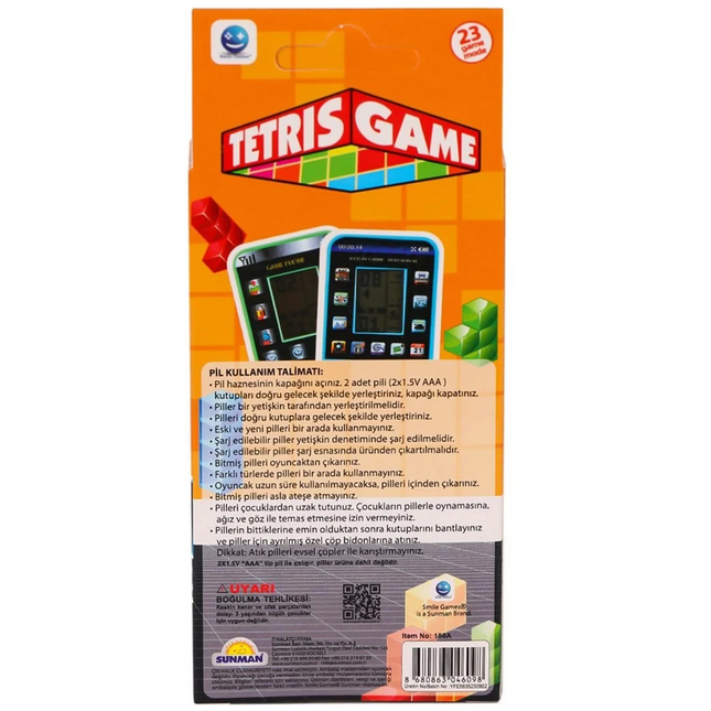 Tetris Game Tetris Game Console 158A