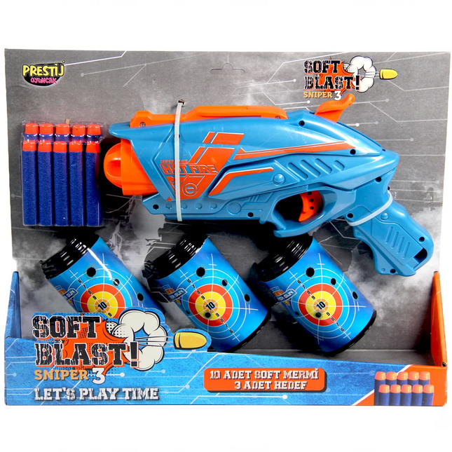 Sniper 3 Soft Blast Dart Shooting Toy