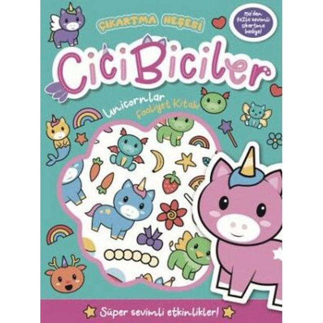 Sticker Joy Cicibiciler Unicorns Activity Book