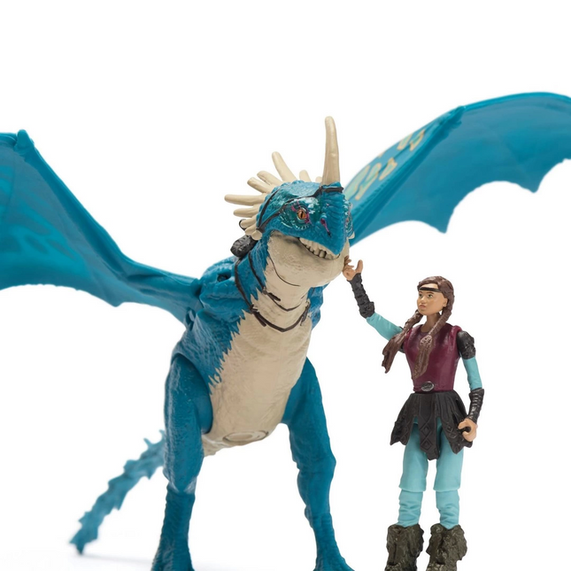 How to Train Your Dragon Dragon and Viking Astrid Figure