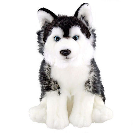 Floppy Black Husky 28 cm